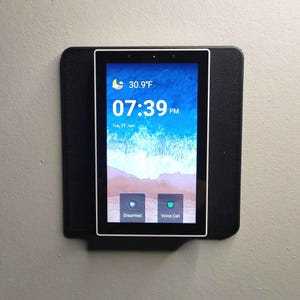 Piastra adattatrice a muro per Sonoff NSPanel Pro e Pro 120 – US 1, 2, 3 Gang