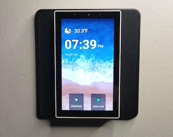 Placa de pared adaptadora para Sonoff NSPanel Pro y Pro 120 (EE. UU., 1, 2 y 3 unidades)