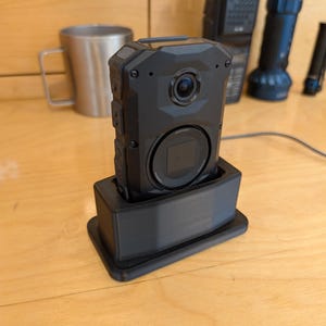 Body Worn Camera Charging Dock or Cradle Compatible with the Axon Body 3 or 4  BWC, Docking Station for Police Cameras.