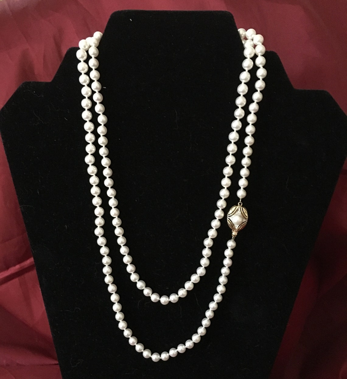 Pearl Necklace Pearl Rope - Etsy