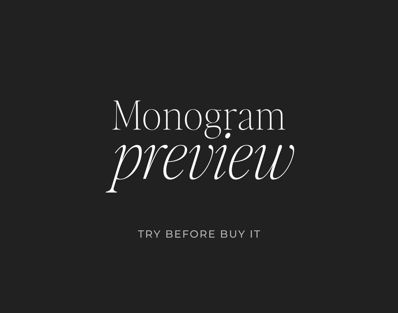 ADD-ON Monogram Logo Preview immagine 1