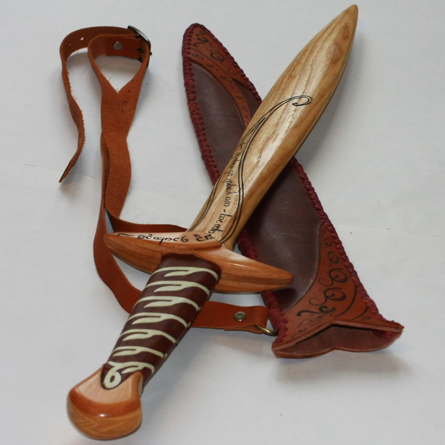 Toy wooden sword. Sting Lord of the Rings hobbit sword of Etsy