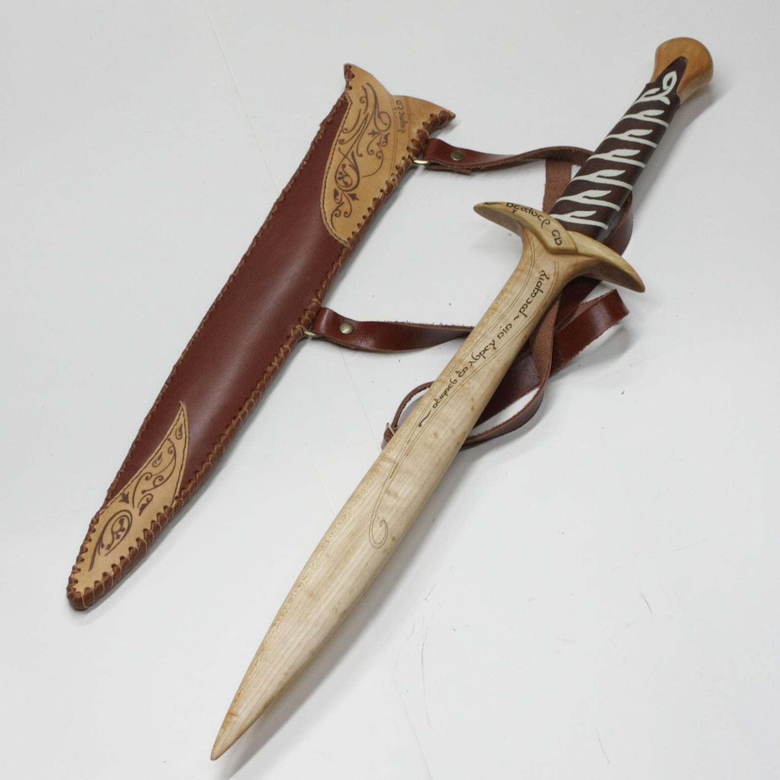 Toy wooden sword. Sting Lord of the Rings hobbit sword of Etsy