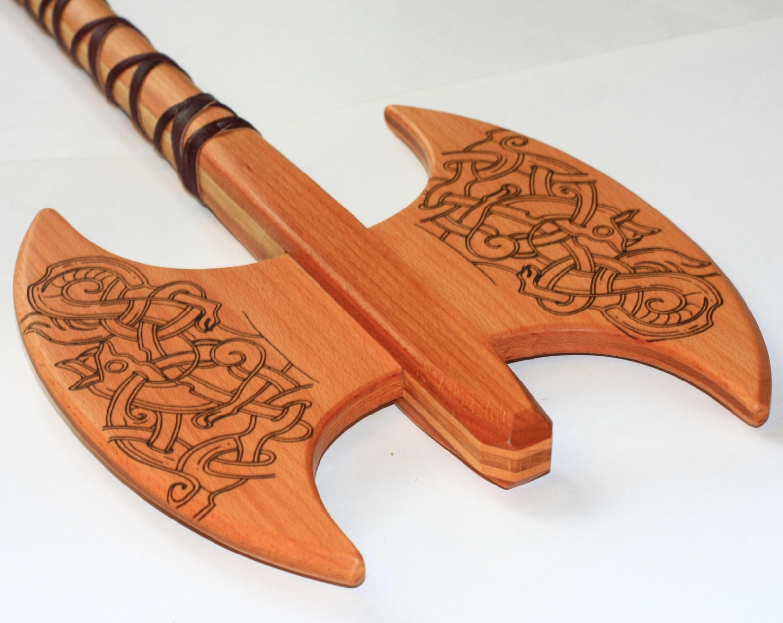 Toy wooden viking axe Etsy