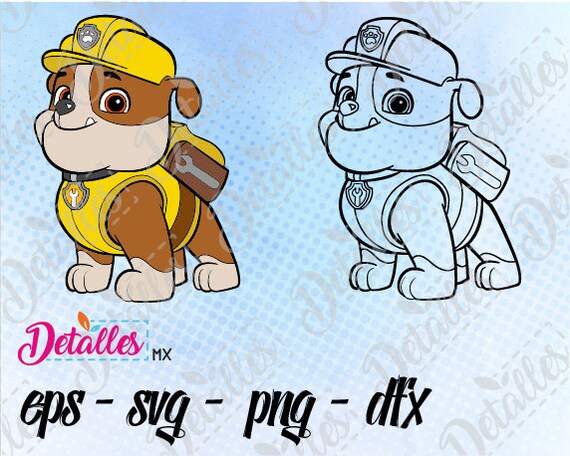 Free Free Paw Patrol Rubble Svg 310 SVG PNG EPS DXF File
