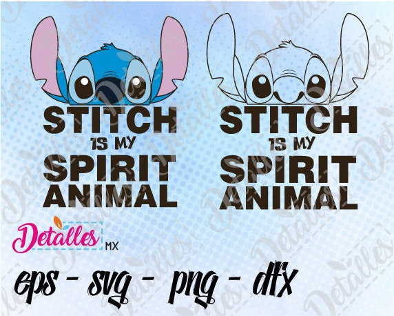 Download Lilo & Stitch SVG stitch is my spirit animal svg Disney ...