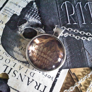Creepy Teeth Cabochon Necklace