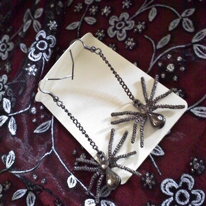 Spooky Spider Earrings