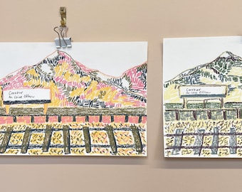 Original Illustrations, Corrour Station