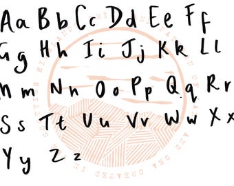 Brush Pen Font, Handwritten Style