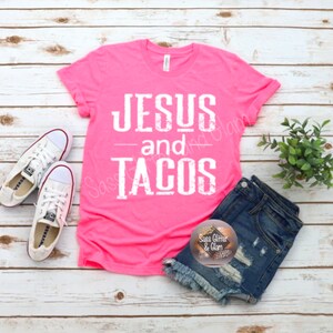 Jesus and Tacos Unisex Tee