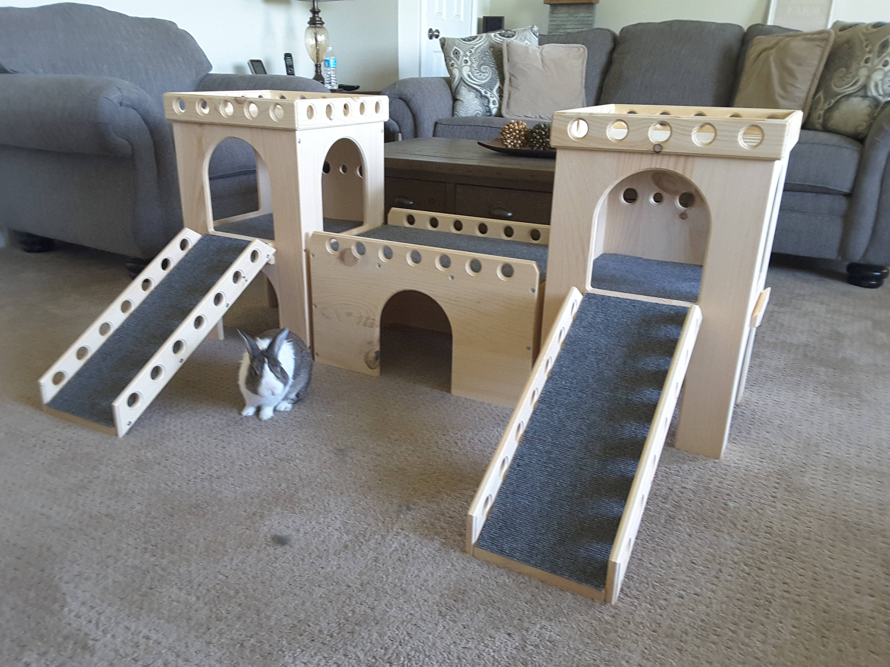 Bunny Ultimate Castle Set Etsy