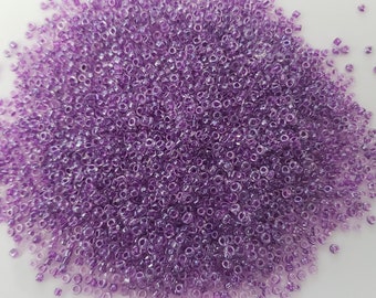 Wild Indigo Seed Beads, Purple Seed Beads, Seed Bead, Shaker Element, Slime Embellishments