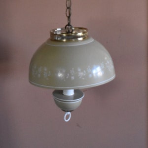 Vintage 1970&#39;s Hanging Lamp