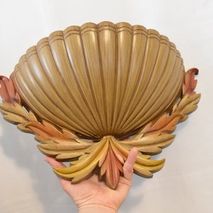 Vintage 1980 Burwood Products Wall Planter Sconce