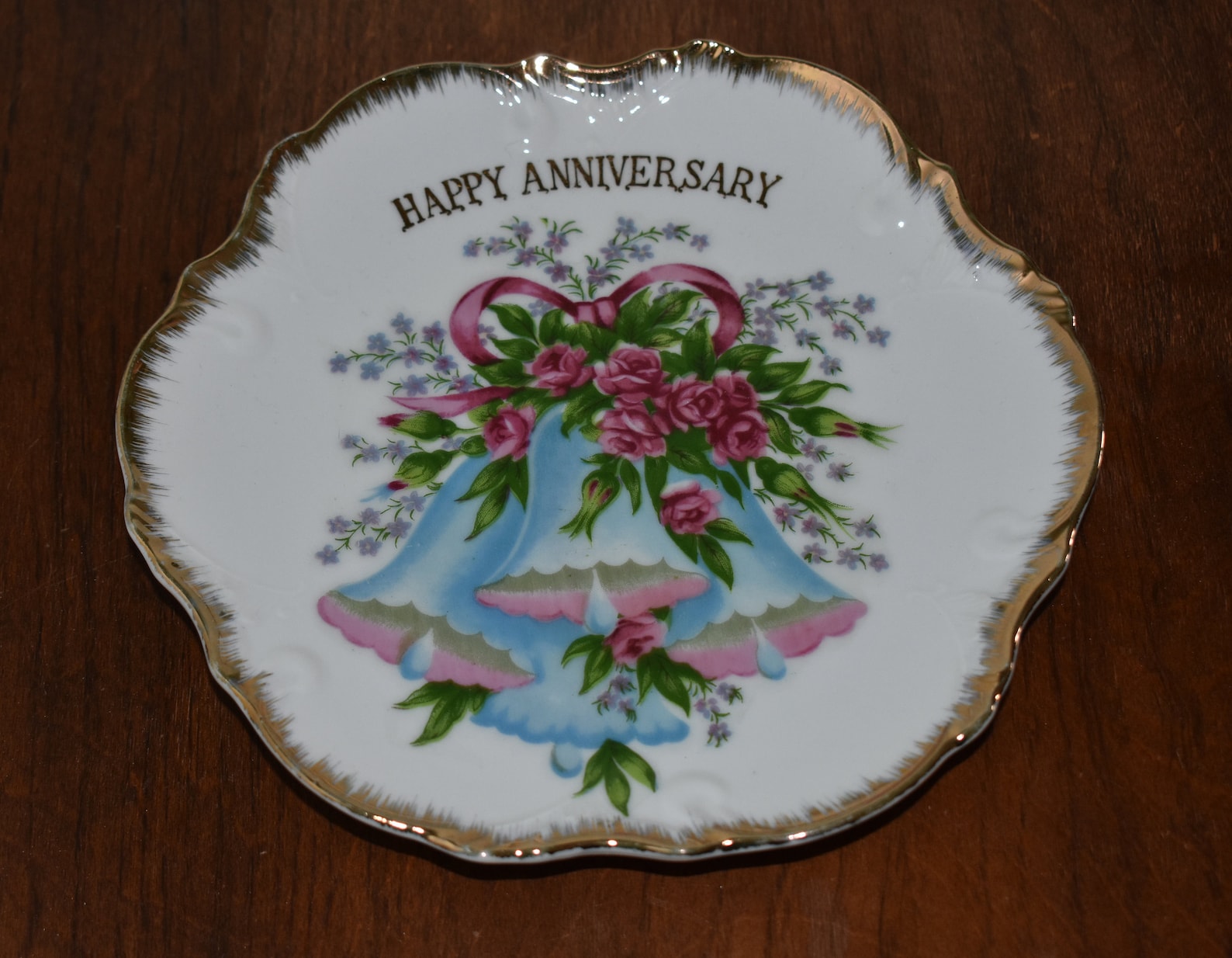 Wedding Anniversary Commemorative Plate Etsy