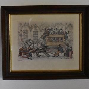 Anton Pieck &quot;Omnibus&quot; Print