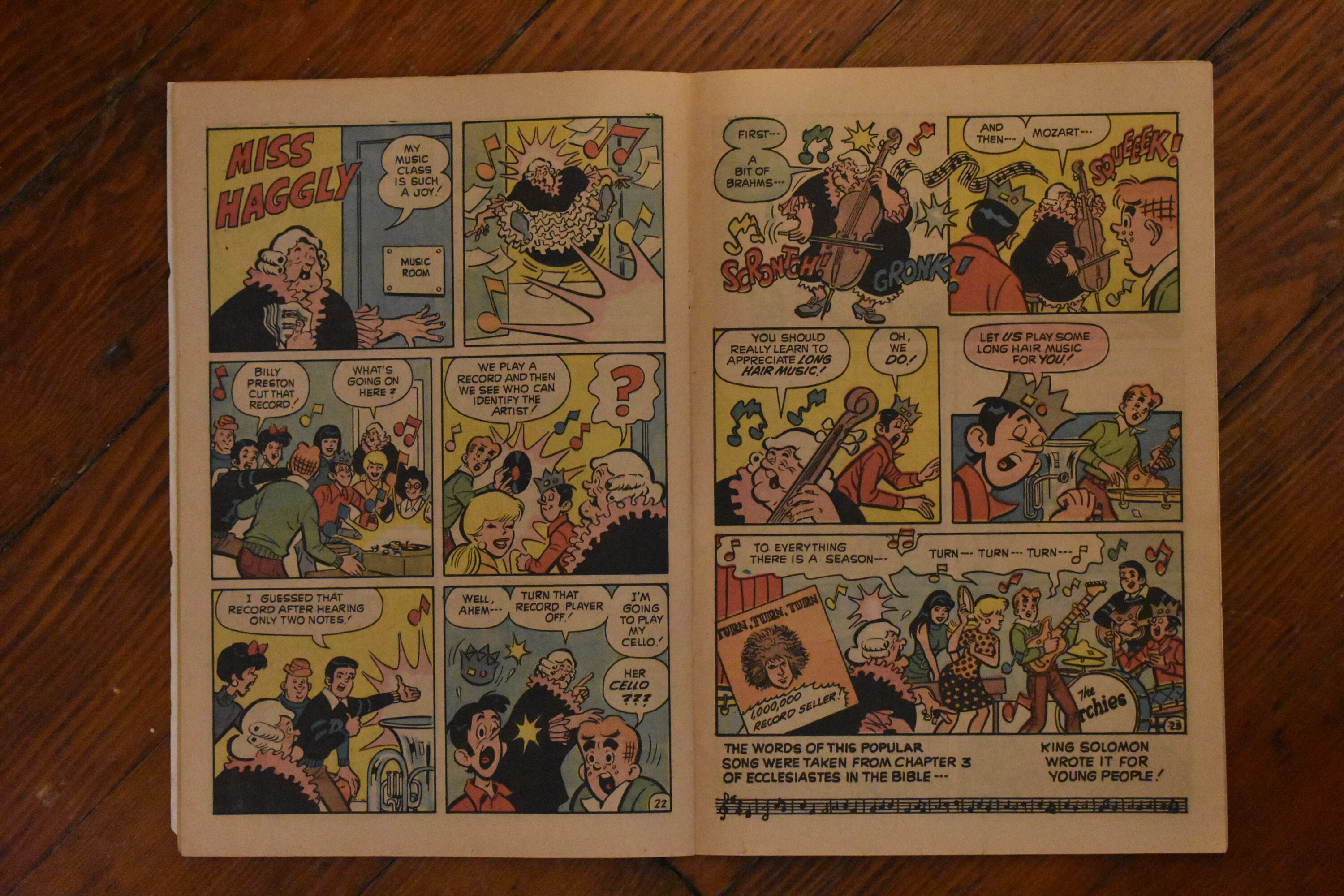 Vintage 1973 Archie Comic// Archie's Clean Slate - Etsy
