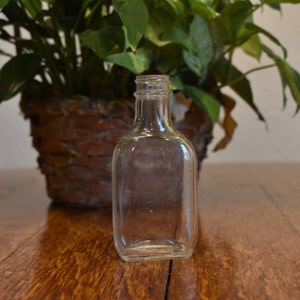 Small Antique Clear Glass Owens-Illinois Glass Company Bottle