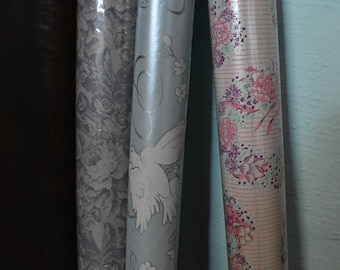 Collection of Vintage Wedding Wrapping Paper