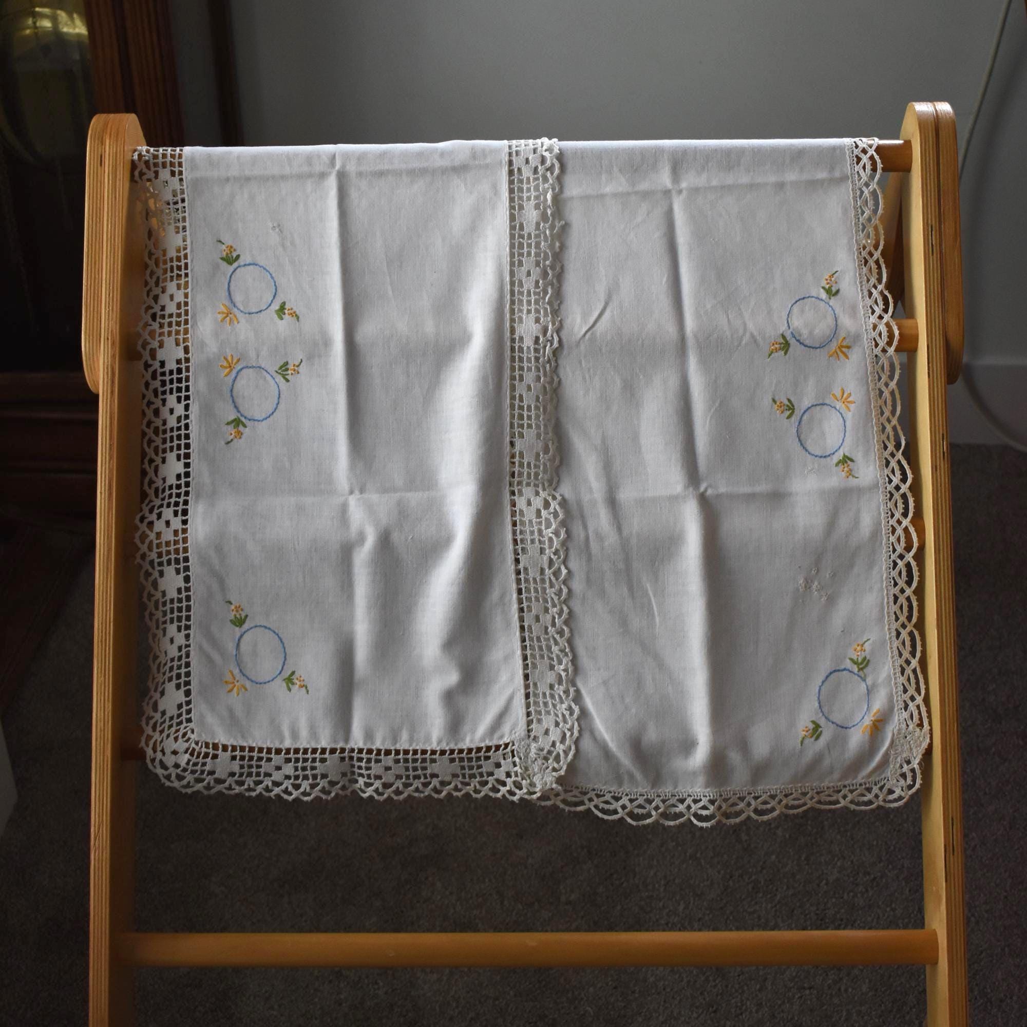 Lace Dresser Scarf Set - Etsy