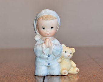 Homco 1433 Praying Boy Figurine