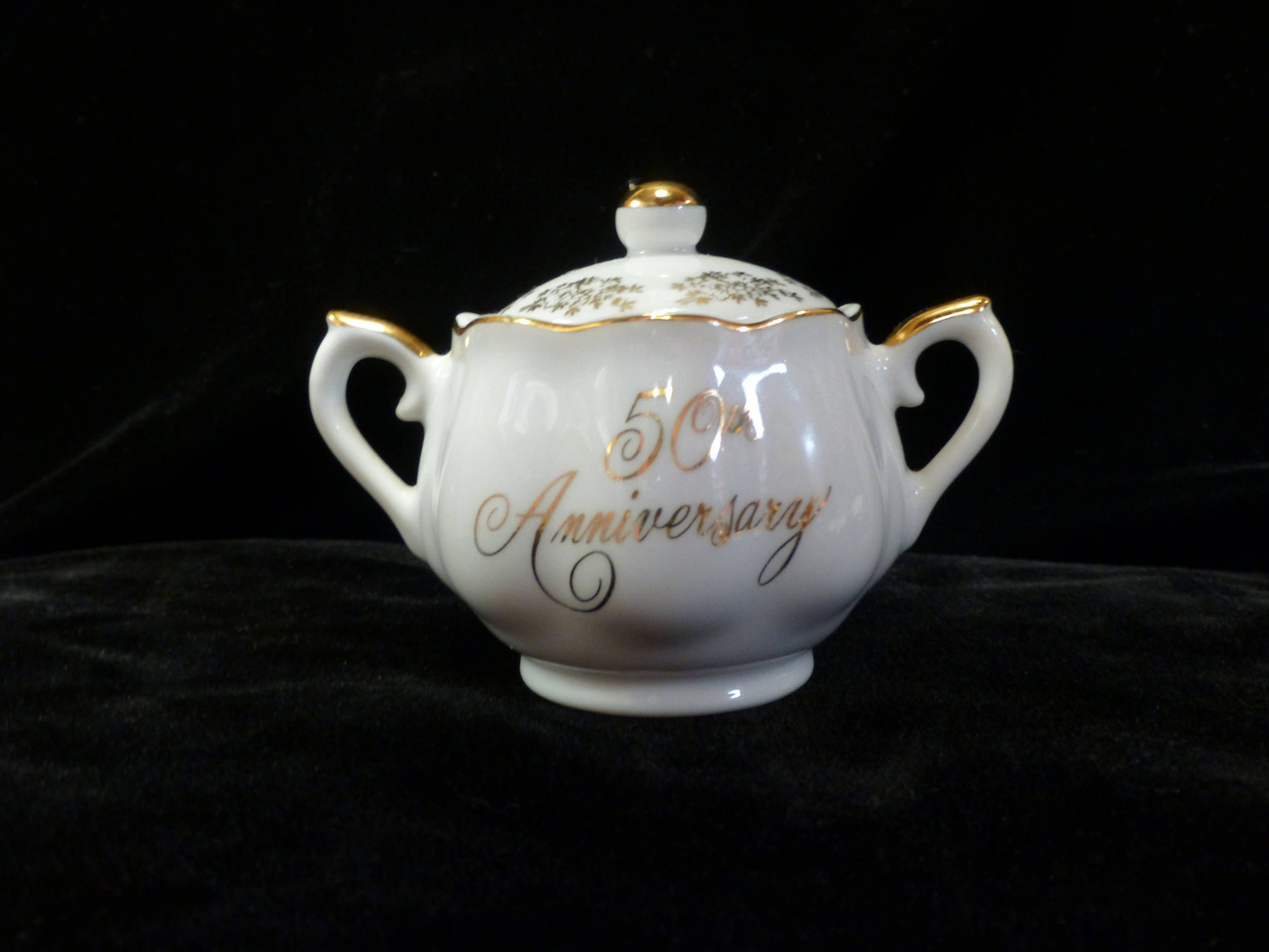 50th Anniversary Sugar Bowl Etsy