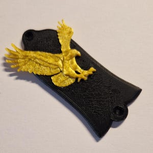 Truss rod cover Golden Eagle for Gibson guitars.