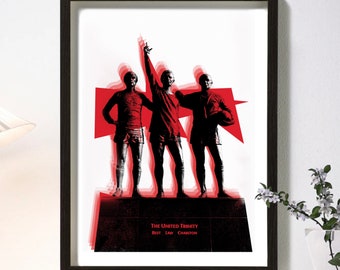 MUFC Trinity Best Law Charlton Print