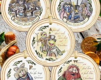 Muppets Christmas carol Christmas decoration ornament baubles