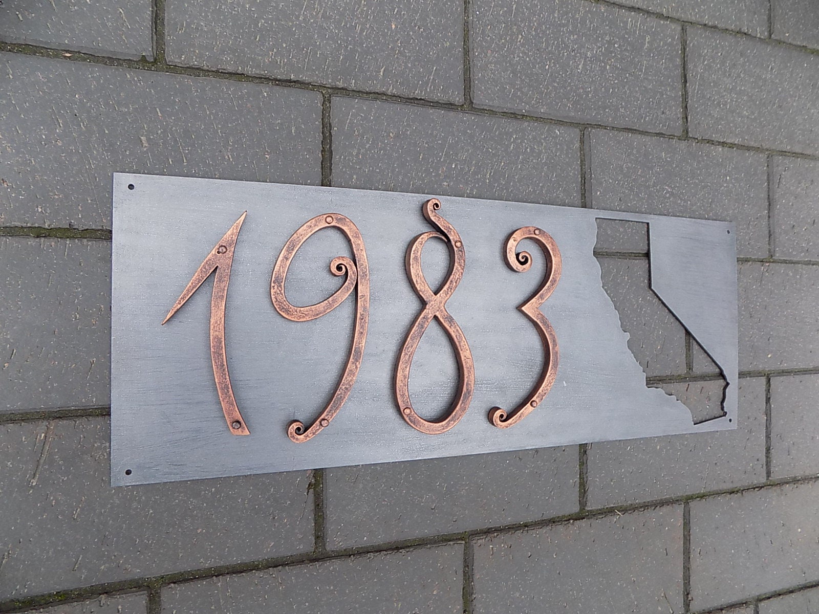 House Number / California Address Numbers / House Number / Home Number ...