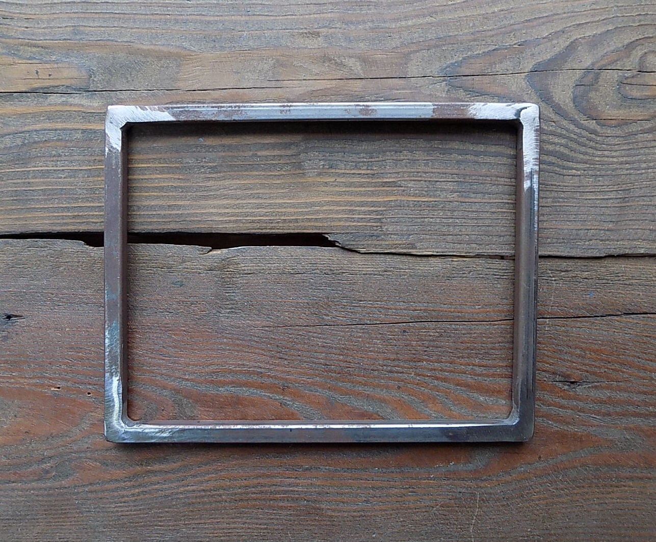 Small Metal Frame Metal Base Metal Rectangle Simple Etsy