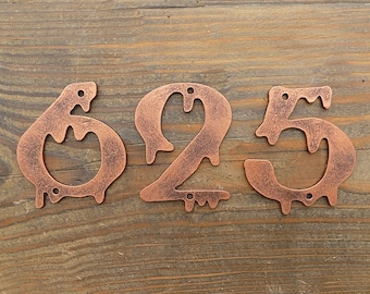 Art House Number / House Numbers / Home address / Metal house number / Address numbers / Iron House Numbers / House Address / Address