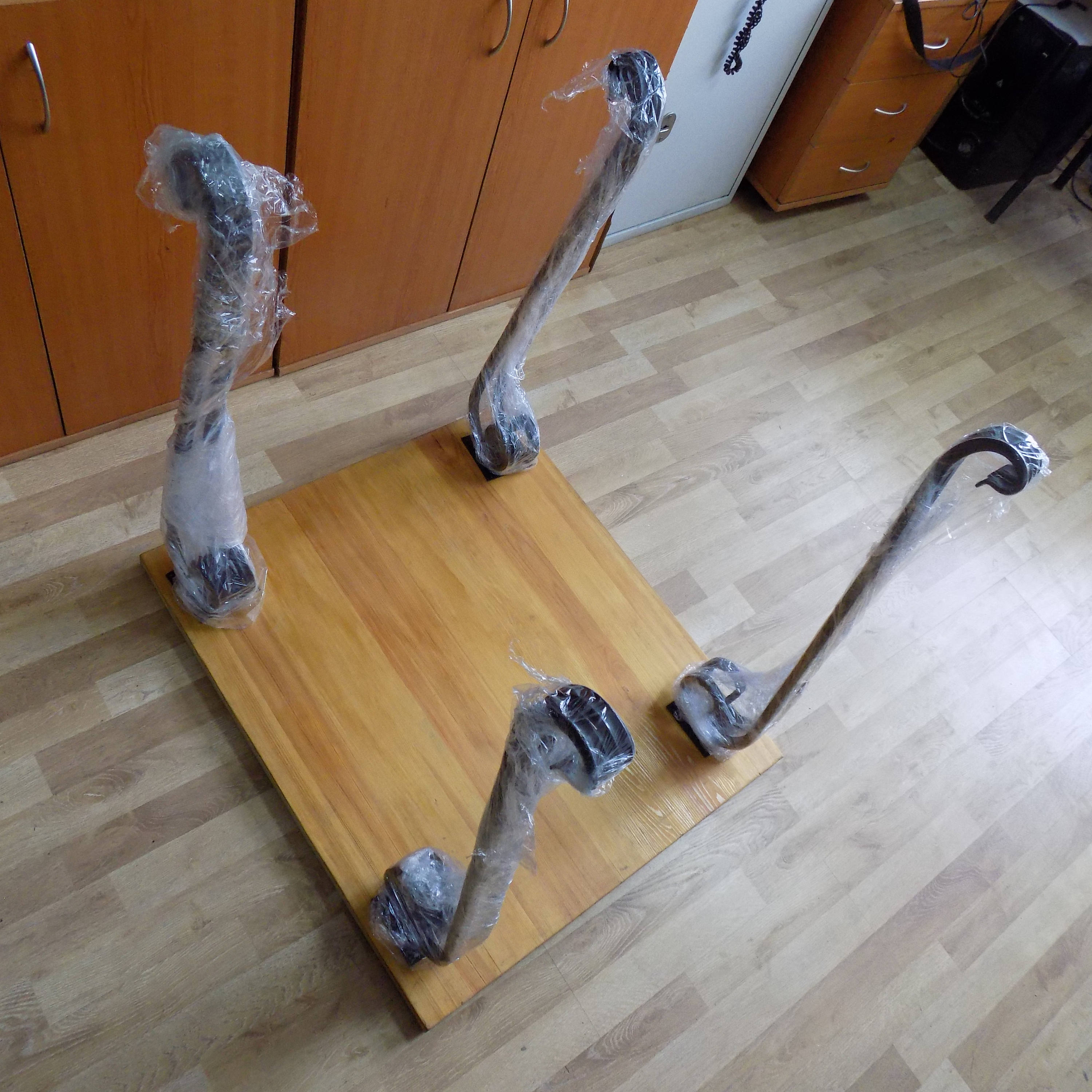 Metal table legs / diy modern legs / One Metal Leg / rustic Etsy