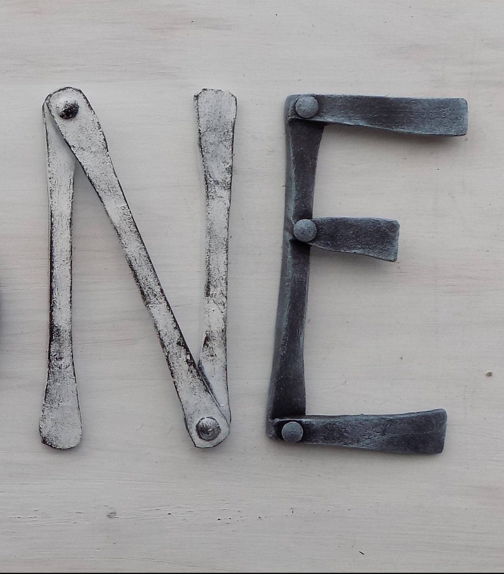 Metal Letter / Art Metal Letter Signs / 5Inch / Gift for | Etsy