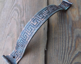 Metal  Handle / Antique Style Door Handles / Barn Door Handle / Door Pull / Door Pull Heavy Duty / Rustic Knobs