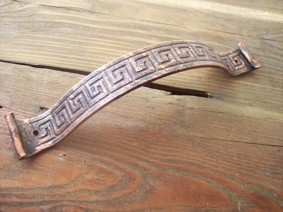 Black Copper Viking Style Handle Antique Style Door Handles Barn Door Handle Door Pull Door Pull Heavy Duty Rustic Knobs