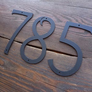 House Number / home address / Address sign / Iron House Numbers / Door Numbers / Metal house number / Address numbers / Home Number