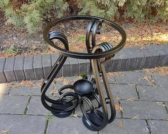 Table base "Tulip"/ table legs / coffee table legs / metal table legs / pedestal table base / table base /Metal legs