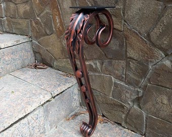 Table legs/ Baroque/ furniture legs / Metal legs / coffee table legs / diy modern legs / One Metal table Leg / Wrought Iron Leg / table base