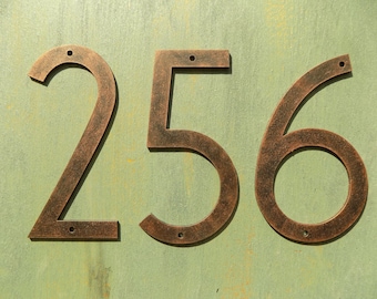 House Number  / home address / Address sign / Iron House Numbers / Door Numbers / Metal house number / Address numbers / Home Number