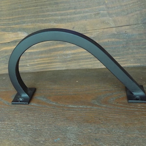 Designer&#39;s Handle / Handles / Barn Door Hardware / Barn Door Handle / Door Pull / Black / Door Pull Heavy Duty / Rustic Knobs