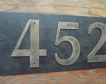 House Number / Address Plaque / House Number / Address numbers / Metal House Numbers / house address / home address / Address Sign