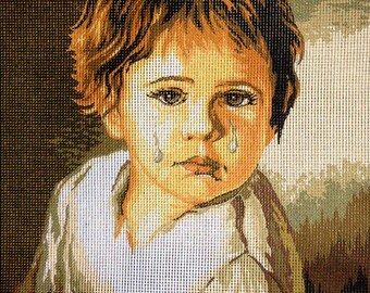 ニードルポイントタペストリー ゴブラン刺繍キット ゴブランL プリント