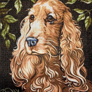 Tapestry Gobelin Needlepoint Kit Coker printed canvas and threads 286
