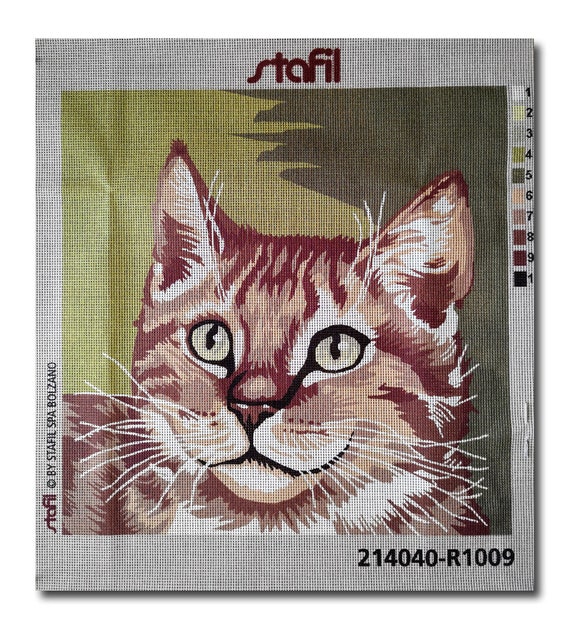 Stafil Needlepoint Kit Flowers with Hummingbirds 16x12in 40x30cm Printed Canvas LJ7551