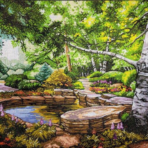 Gobelin Tapestry Needlepoint Kit swans Cod. 236 Etsy