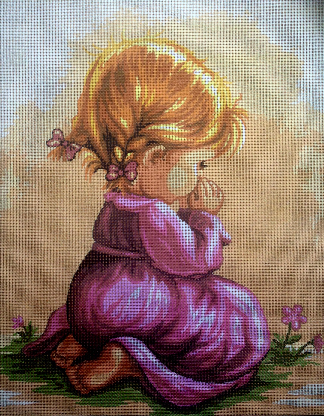 Gobelin Tapestry Needlepoint Kit evening Prayer Etsy