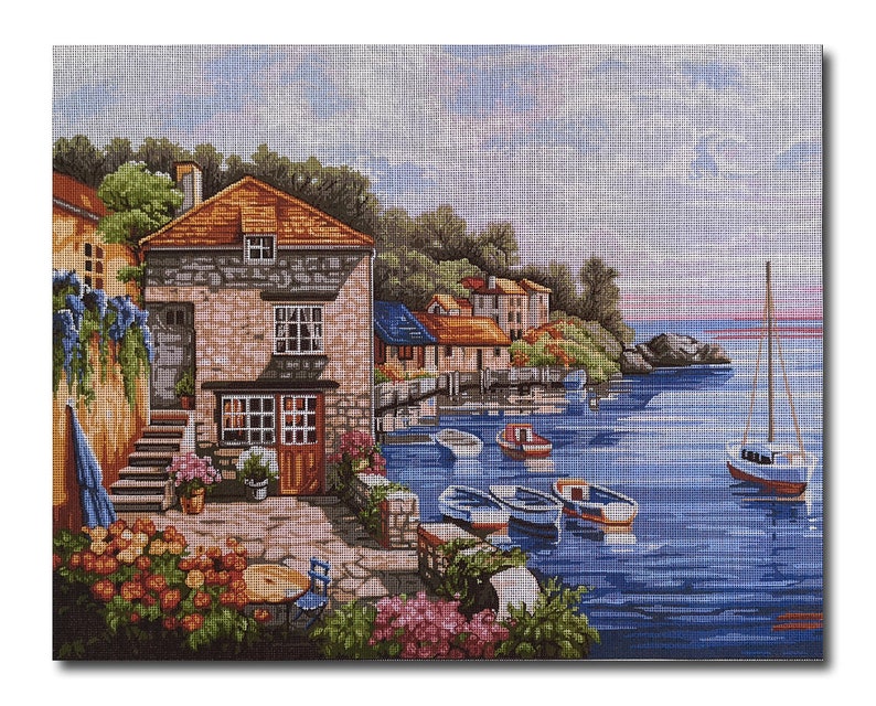 Gobelin Tapestry Needlepoint Kit Landscape Etsy