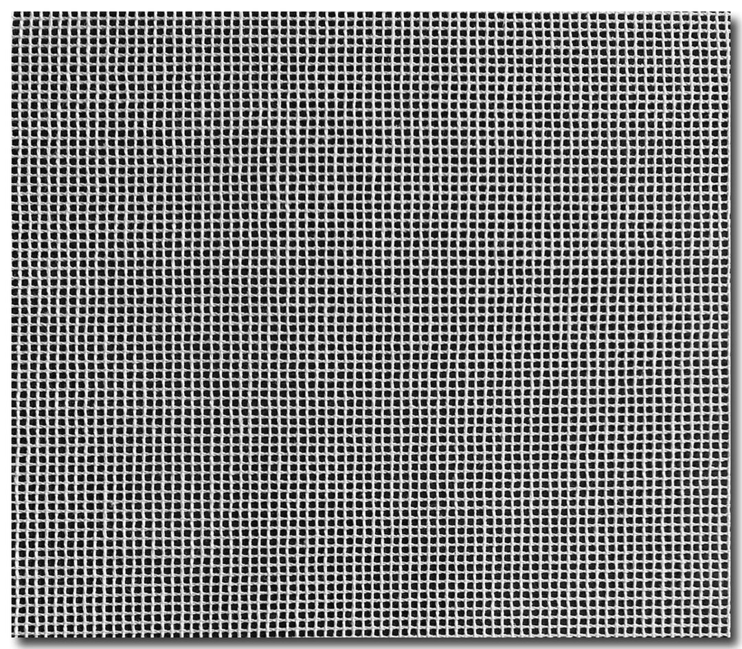 Zweigart Interlock Orangeline Blank Needlepoint Canvas White 18x20 fat